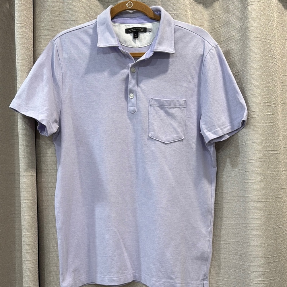 Banana Republic Performance Pique Polo Short Sleeve Shirt Men’s Size M